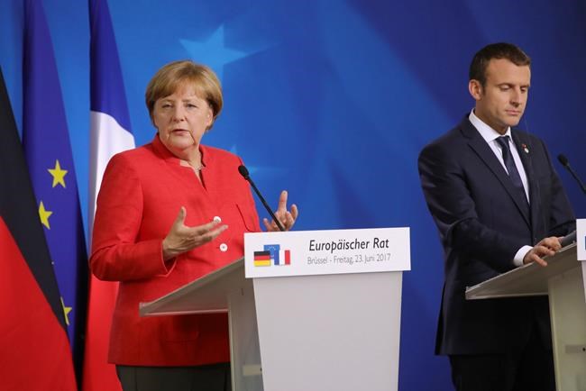 The Latest: Central Europe leaders meet with France's Macron | iNFOnews.ca CP812429487