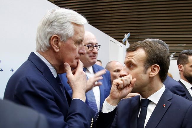 EU's Brexit chief eyes a role in French presidential vote | iNFOnews.ca CP243937684