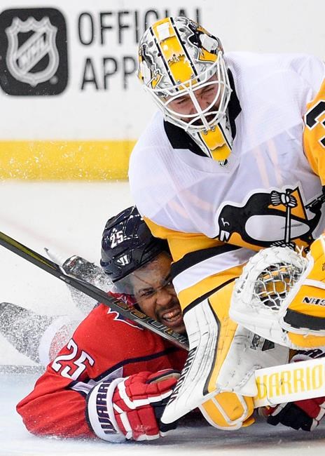 Capitals hold on to lead this time, beat Penguins in Game 2 | iNFOnews.ca