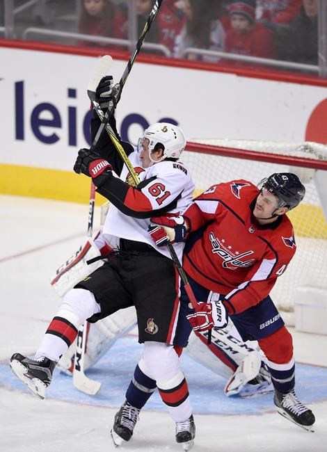 Ovechkin, Vrana send Capitals to 5-2 win over Senators | iNFOnews.ca