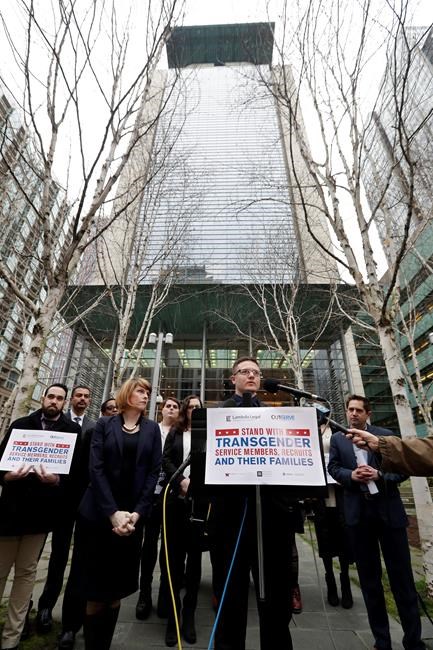 Judge shows scant patience for military transgender ban | iNFOnews.ca