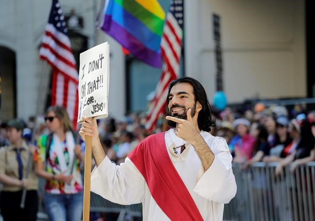 NYC pride parade is one of largest in movement's history | iNFOnews.ca CP786489730