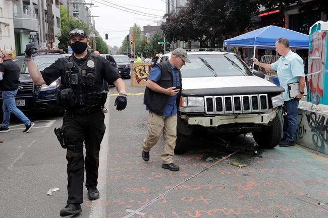 'Enough': 1 killed in shooting in Seattle's protest zone | iNFOnews.ca