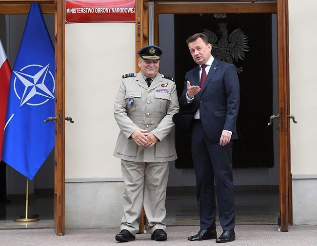 NATO military leaders convene in Poland for talks | iNFOnews.ca CP209934390