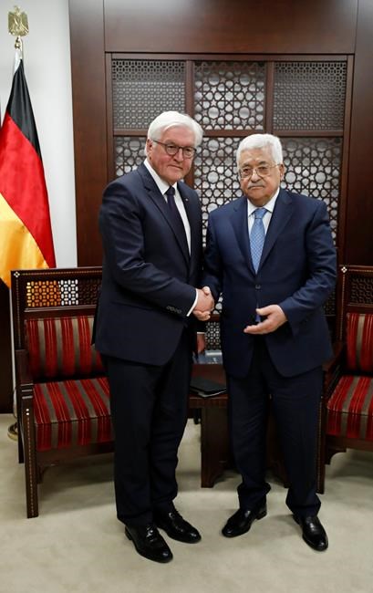German president: Israeli-Palestinian peace 'truly urgent' | iNFOnews.ca