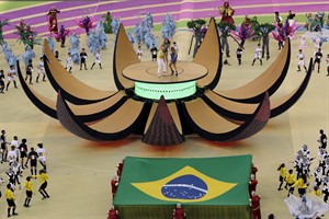 Itaquerao Stadium shines as JLo and Pitbull help World Cup kick off in style | iNFOnews.ca CP28732126