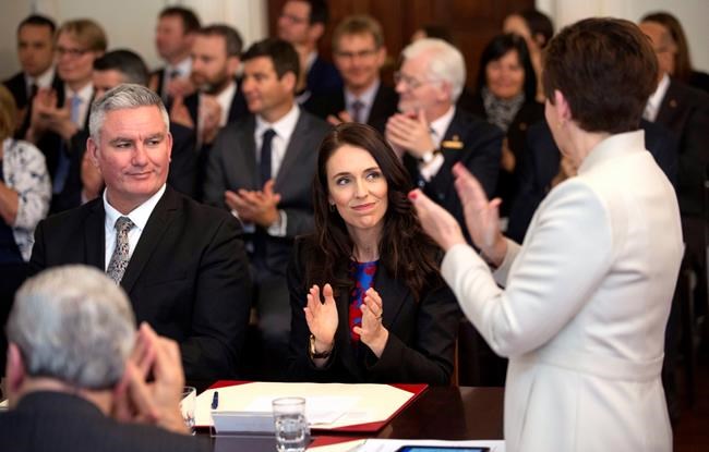 Jacinda Ardern is sworn in as New Zealand prime minister | iNFOnews.ca CP944420131