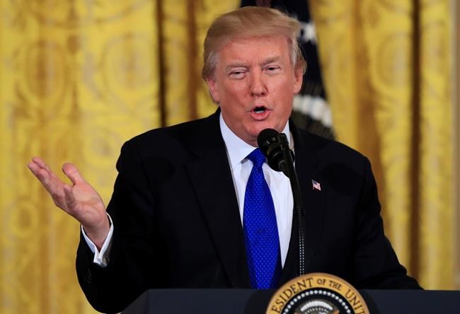 Trump: Would 'love to' face Mueller questions - under oath | iNFOnews.ca CP414509684