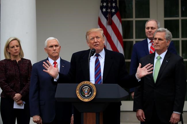 Trump says shutdown could last for 'months or even years' | iNFOnews.ca