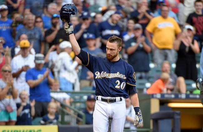 Lucroy dealt from Brewers to Rangers | iNFOnews.ca CP1895771611