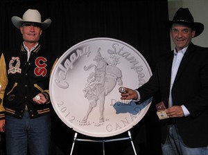 Royal Canadian Mint unveils silver coin to mark Calgary Stampede's 100th | iNFOnews.ca CP19017600