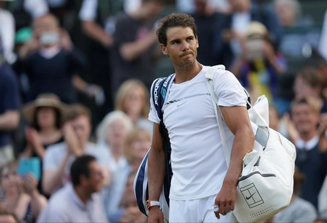 2-time champ Nadal loses 15-13 in 5th set at Wimbledon | iNFOnews.ca CP1552528286