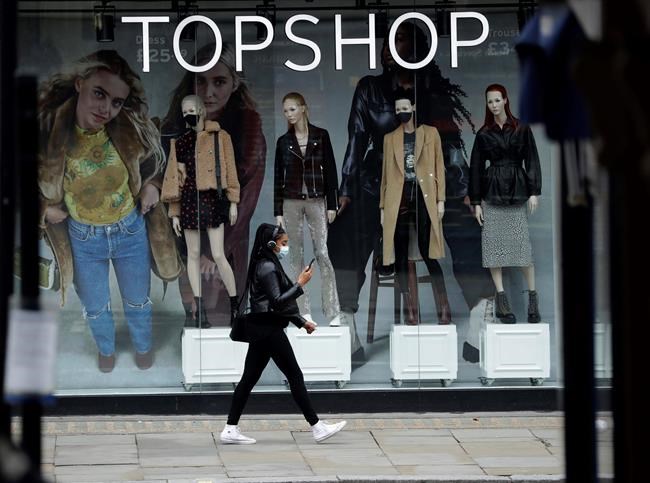 UK online fashion retailer buys Topshop, three other brands | iNFOnews.ca CP210816596