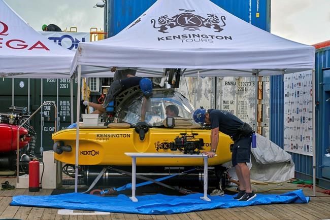 Ocean mission's emergency ascent caused by motor burning out | iNFOnews.ca CP768966131