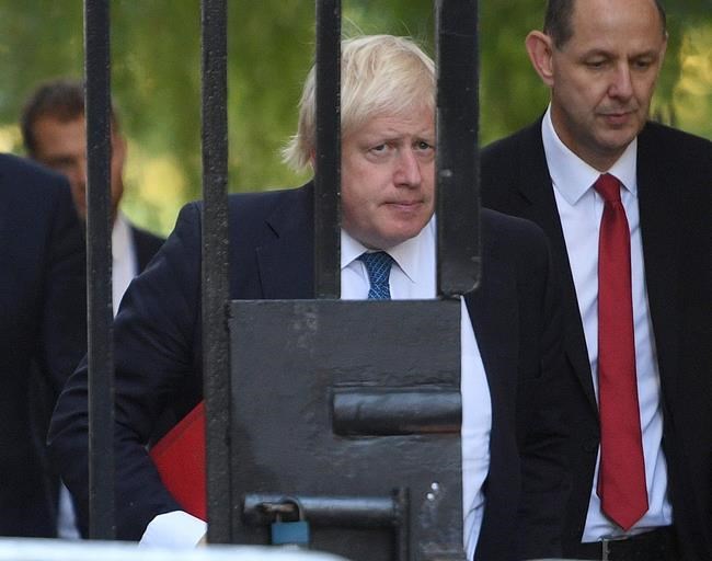 Boris Johnson fuels speculation about UK leadership bid | iNFOnews.ca CP825618405