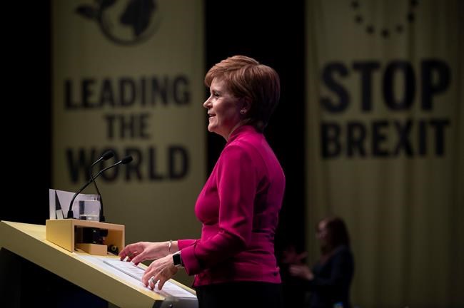 The Latest: Scottish party won't accept Brexit plans | iNFOnews.ca The Latest: Scottish party won't accept Brexit plans | iNFOnews.ca