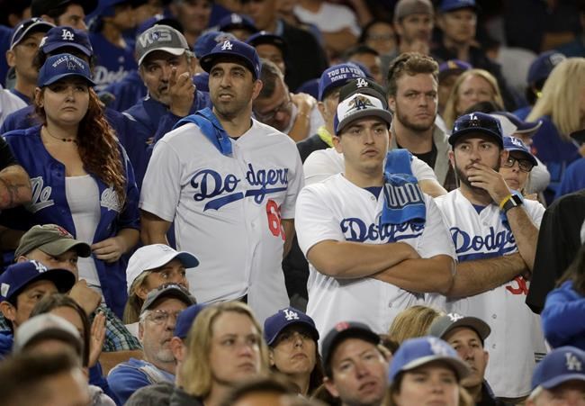 The Latest: World Series sorrow returns for Dodgers fans | iNFOnews.ca