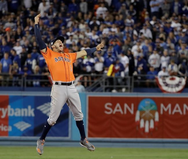 Astros win 1st World Series crown, top Dodgers 5-1 in Game 7 | iNFOnews.ca CP1980476703