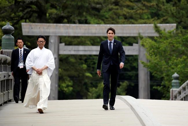 The Latest: G-7 leaders arrive at Japan's sacred Ise shrine | iNFOnews.ca The Latest: G-7 leaders arrive at Japan's sacred Ise shrine | iNFOnews.ca