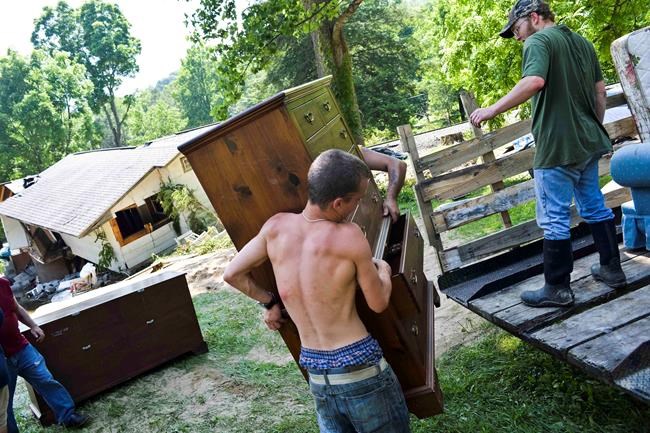 Recovery underway in West Virginia town 'built to carry on' | iNFOnews.ca CP777846707
