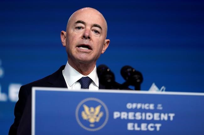 Biden's Homeland Security pick faces questions on 2015 probe | iNFOnews.ca