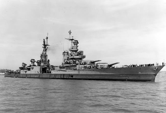 Congress awards its highest honour to USS Indianapolis crew | iNFOnews.ca Congress awards its highest honour to USS Indianapolis crew | iNFOnews.ca