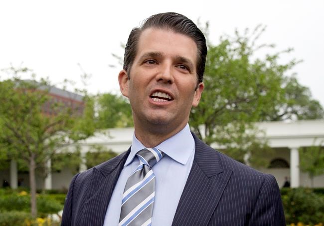 Trump Jr. to speak privately Thursday to Senate staff | iNFOnews.ca