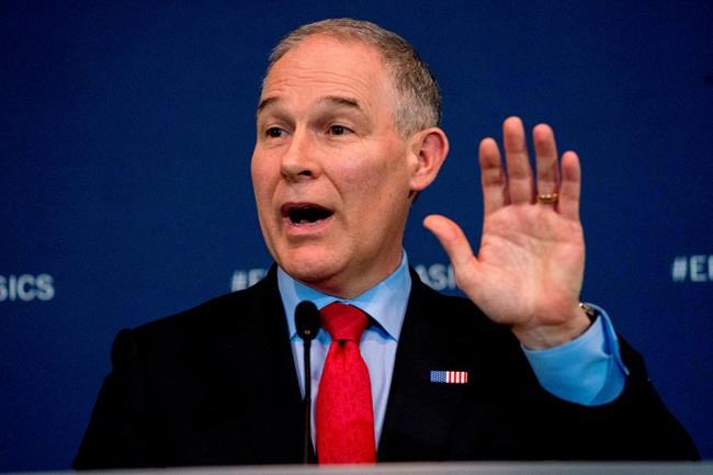 GAO says EPA violated spending law on Pruitt's privacy booth | iNFOnews.ca