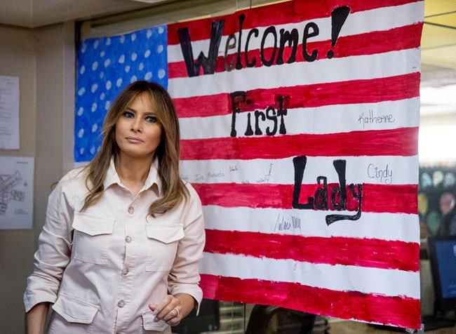 First lady on secret trip to visit injured service members | iNFOnews.ca First lady on secret trip to visit injured service members | iNFOnews.ca