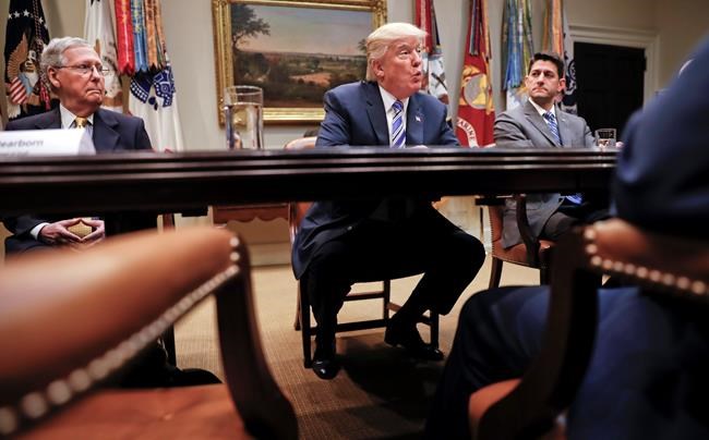 The Latest: GOP defends Senate leader against Trump attacks | iNFOnews.ca CP1712426392