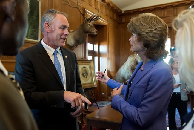Interior watchdog reviewing Zinke's calls to Alaska senators | iNFOnews.ca CP496497960