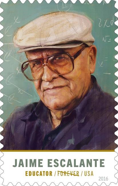 Stamp honouring 'Stand and Deliver' teacher now on sale | iNFOnews.ca