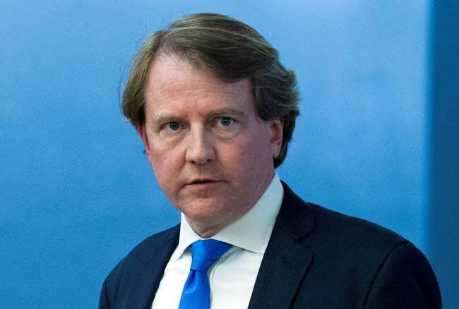 The Latest: White House Counsel Don McGahn to leave in fall | iNFOnews.ca