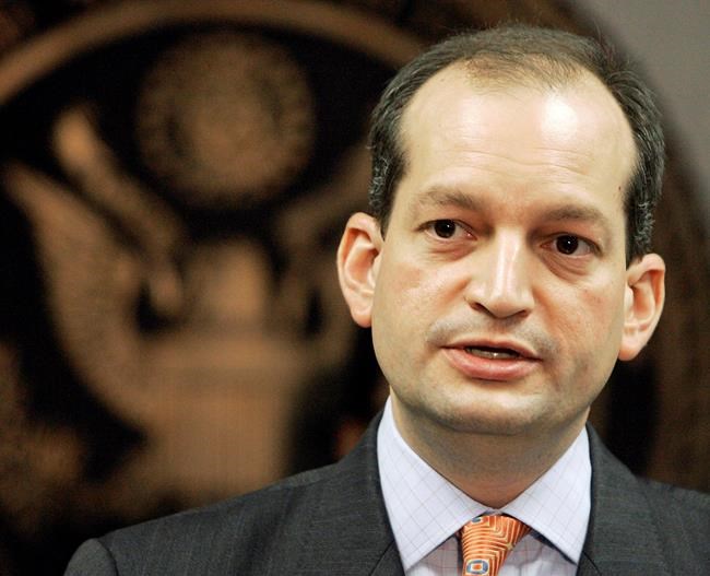 Acosta headed for questions on sex offender case at hearing | iNFOnews.ca Acosta headed for questions on sex offender case at hearing | iNFOnews.ca