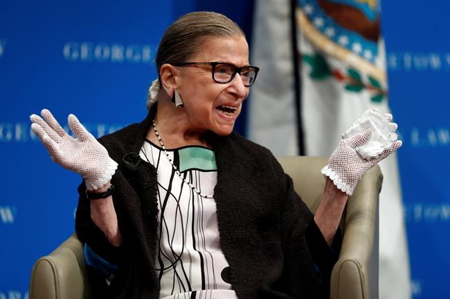 Supreme Court says Justice Ruth Bader Ginsburg back at work | iNFOnews.ca Supreme Court says Justice Ruth Bader Ginsburg back at work | iNFOnews.ca