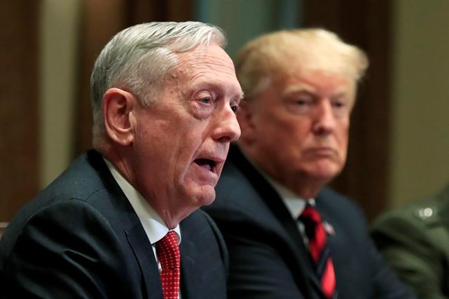 Though comments veiled, Mattis repudiates former boss Trump | iNFOnews.ca