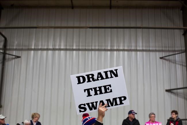 'Drain the swamp' more a Trump slogan than a practice so far | iNFOnews.ca CP756121150