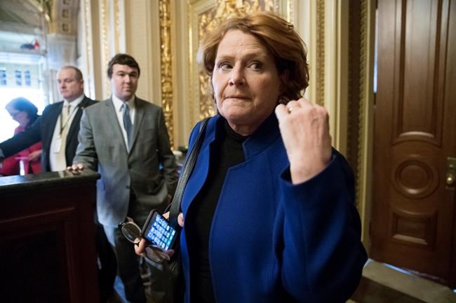 In ND Senate race, Democrat Heitkamp takes GOP tone on taxes | iNFOnews.ca In ND Senate race, Democrat Heitkamp takes GOP tone on taxes | iNFOnews.ca