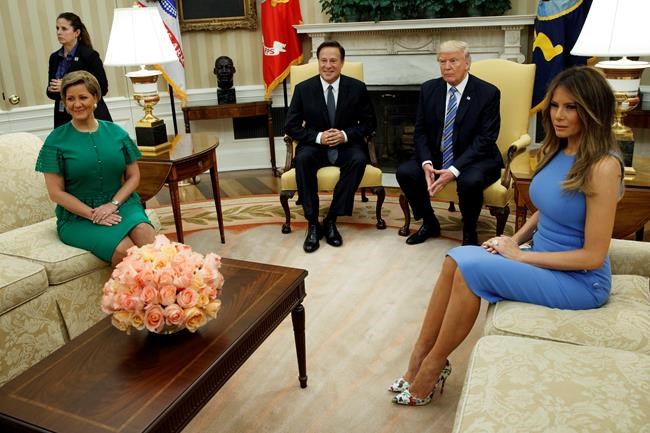 Now in Washington, Melania Trump still no social butterfly | iNFOnews.ca