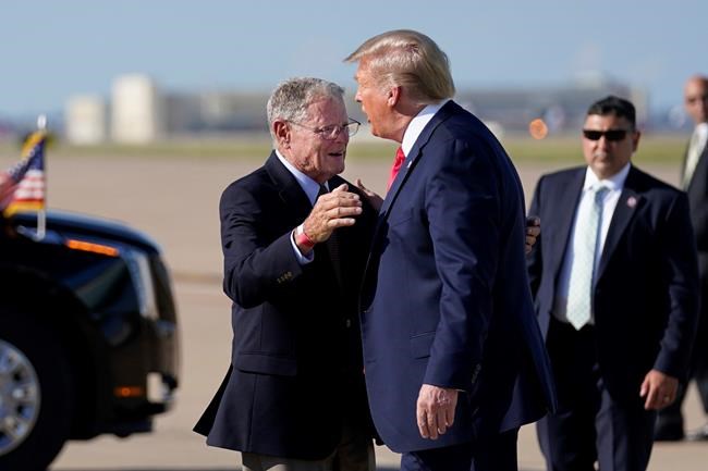 Trump, GOP ally vow Confederate base names won't change | iNFOnews.ca