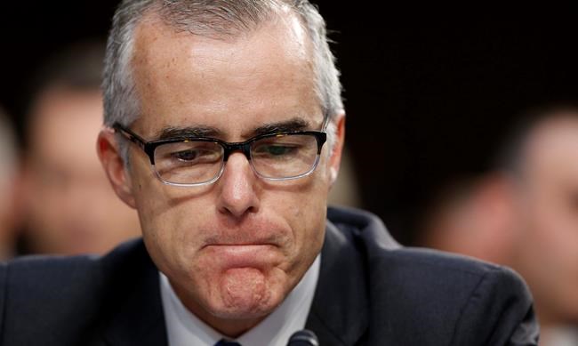 McCabe, an ex-FBI official targeted by Trump, not charged | iNFOnews.ca McCabe, an ex-FBI official targeted by Trump, not charged | iNFOnews.ca