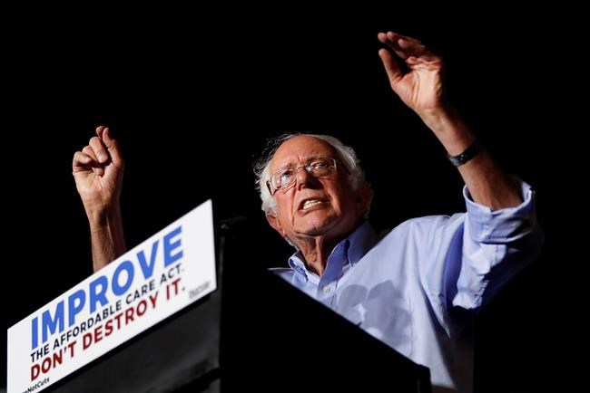 Bernie Sanders' health care plan puts Democrats on the spot | iNFOnews.ca CP783853103