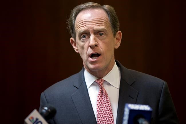 GOP Sen. Toomey banking on split-ticket voting in Pa. race | iNFOnews.ca CP930686068
