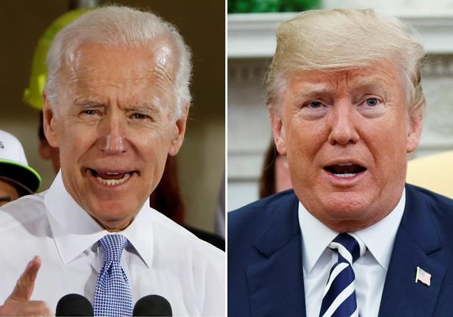 Septuagenarian smackdown? Trump, Biden trade fighting words | iNFOnews.ca
