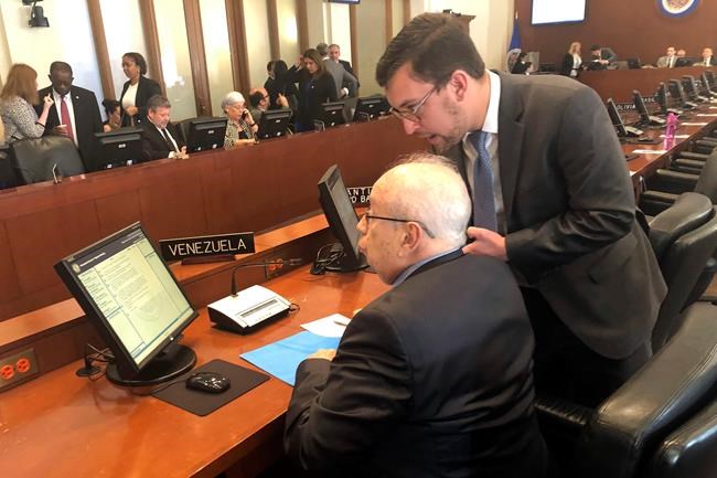 Venezuelan opposition envoy addresses OAS | iNFOnews.ca