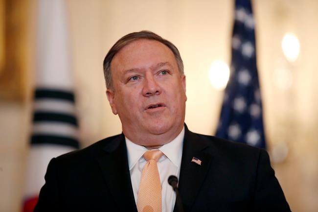 Pompeo extols 'America's essential rightness' at State Dept. | iNFOnews.ca Pompeo extols 'America's essential rightness' at State Dept. | iNFOnews.ca