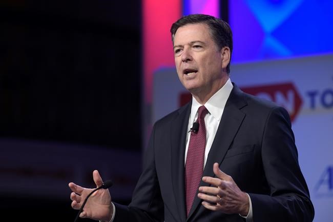 The Latest: FBI corrects Comey testimony on Clinton aide | iNFOnews.ca CP1846673523