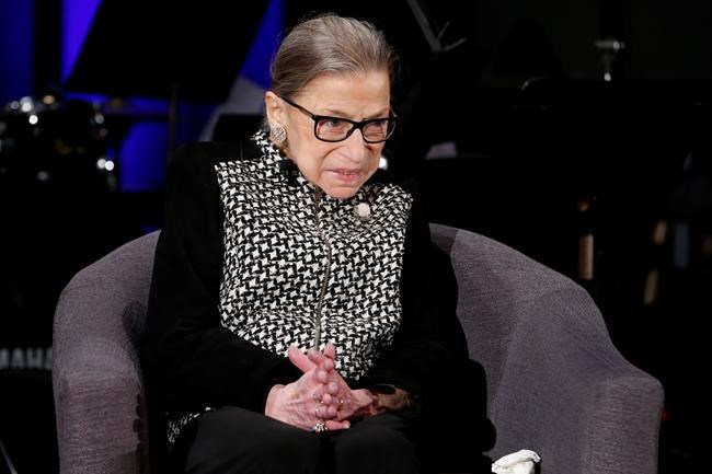 Justice Ginsburg treated in hospital for possible infection | iNFOnews.ca