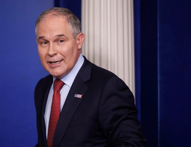 Trump's plan to gut EPA gets cool reception on Capitol Hill | iNFOnews.ca