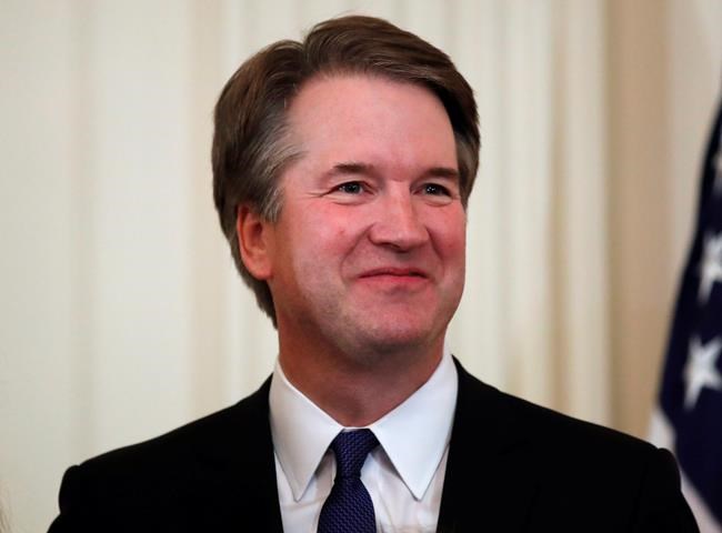 Kavanaugh in memo pushed graphic sex questions for Clinton | iNFOnews.ca
